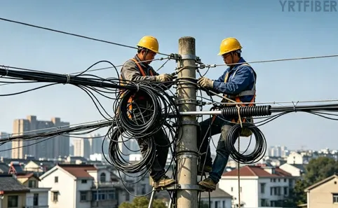 Aerial Fiber Optic Cable: Types, Construction, Applications and Selection Guide