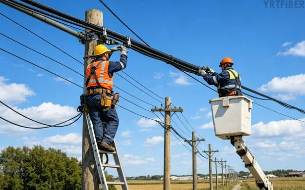 Aerial Fiber Optic Cable: Types, Construction, Applications and Selection Guide(Image1)