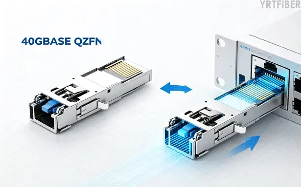 Modules émetteurs-récepteurs optiques QSFP + 40GBASE(Paquet et expédition1)