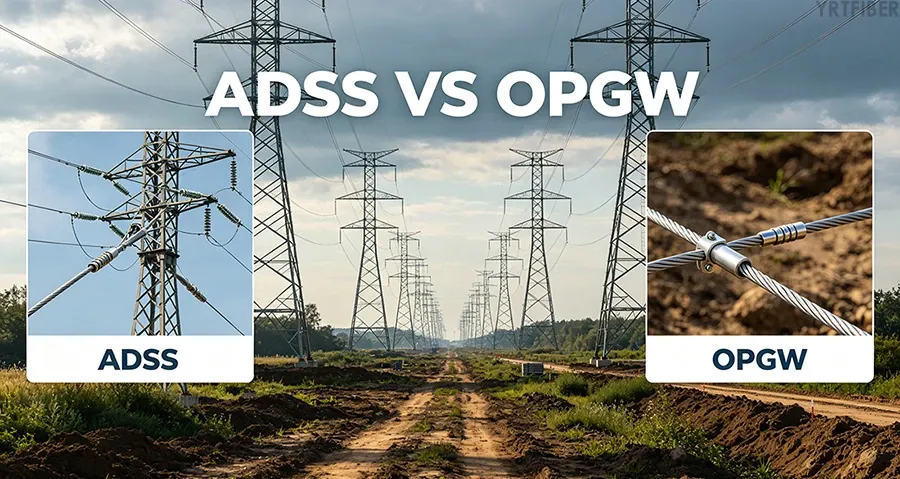 ADSS vs. OPGW: Qual cabo de fibra óptica é mais adequado para o seu projeto?(Pacote e Envio1)